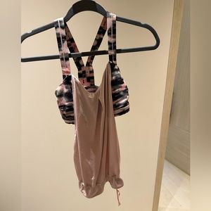 Lululemon 2 in 1 tank with attached sports bra
